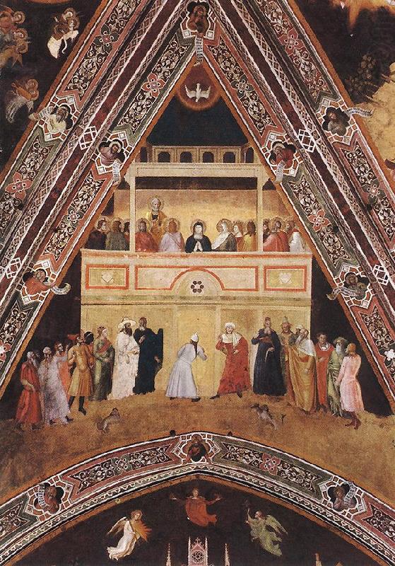 ANDREA DA FIRENZE Descent of the Holy Spirit china oil painting image